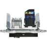 Розетка двойная IEK SKANDY TV+RJ45 кат.6E SK-A15Bl черный SK-AK20-2-K02